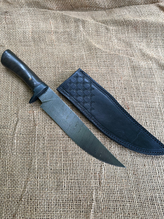 Twist Damascus Bowie