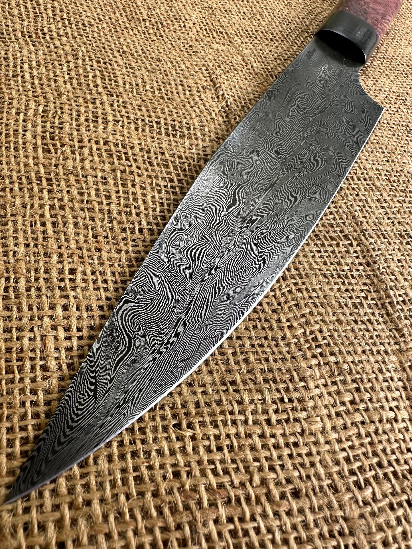 Feather Damascus Chef