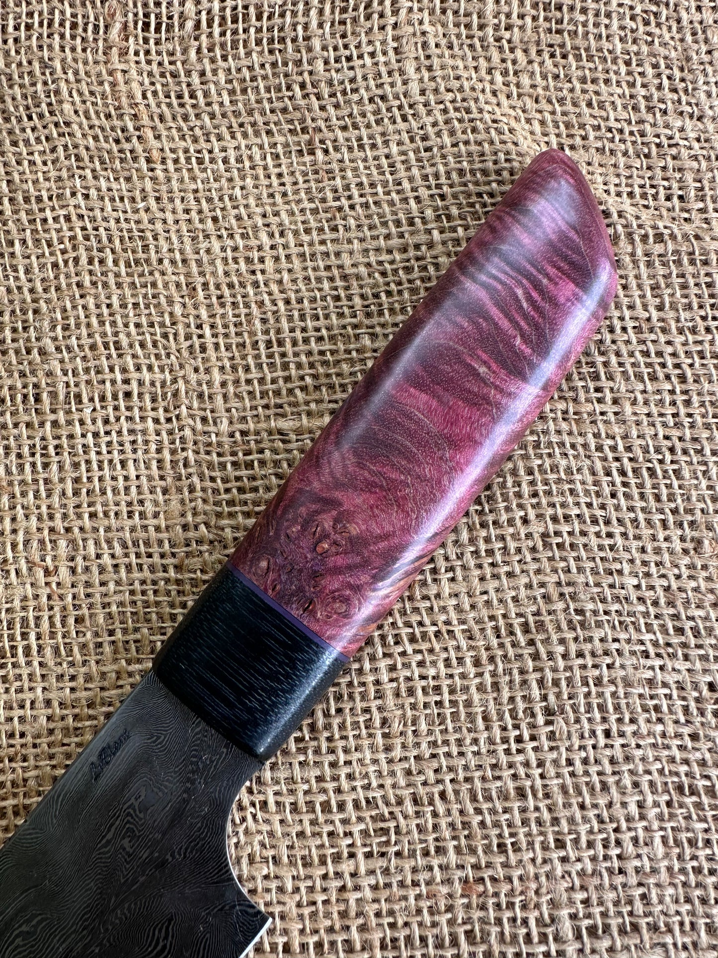 Feather Damascus Chef