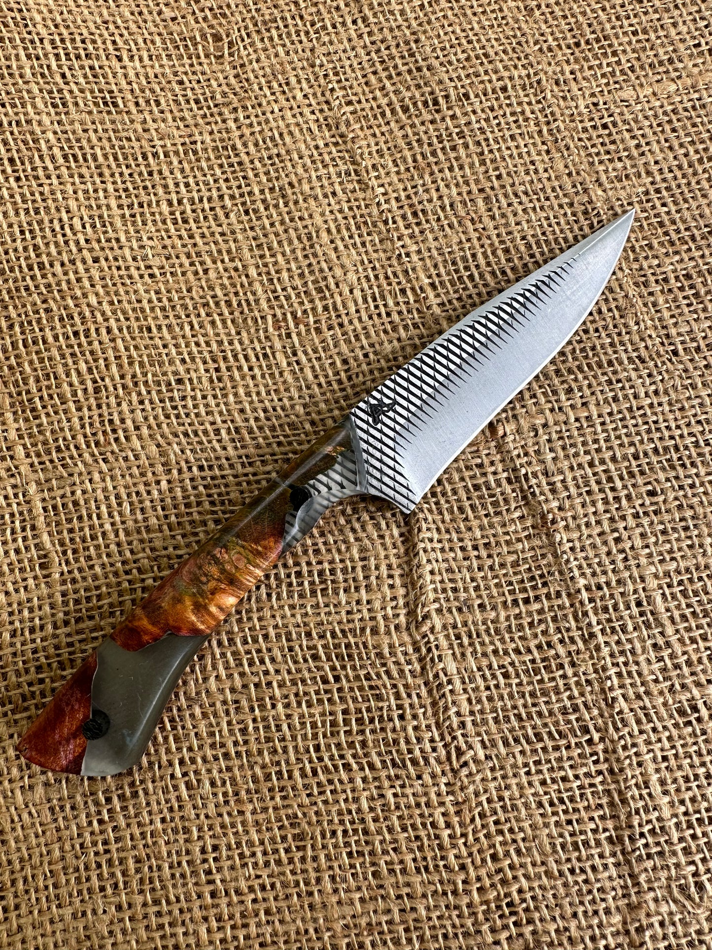 4" Rasp Bushcraft knife