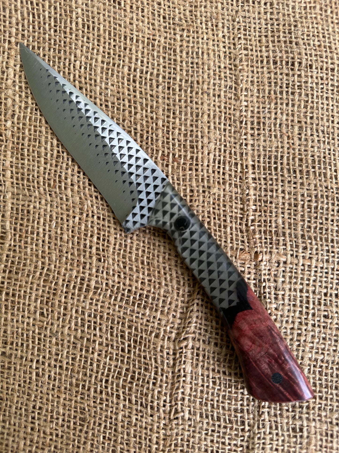 4" Rasp Bushcraft Knife