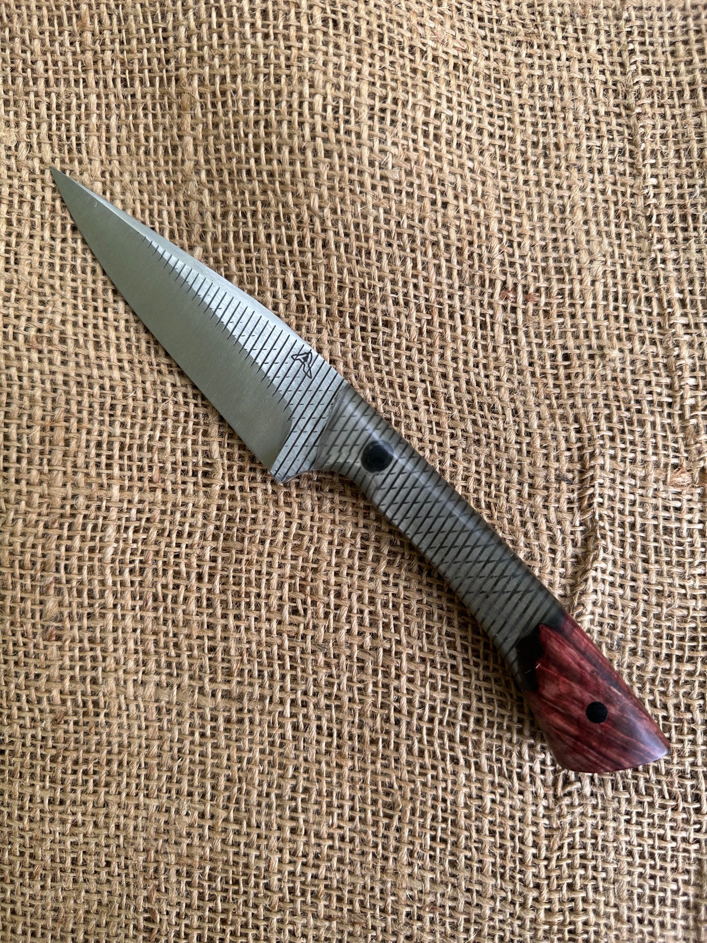 4" Rasp Bushcraft Knife