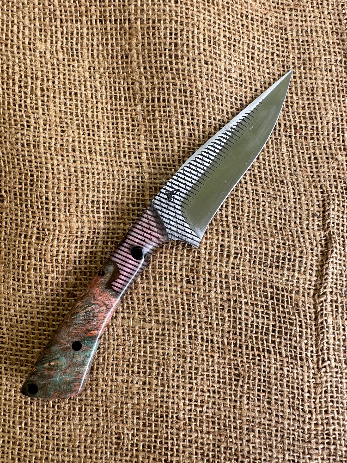 4" Rasp Bushcraft Knife