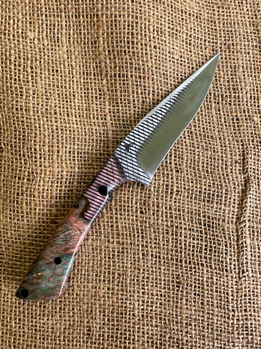 4" Rasp Bushcraft Knife