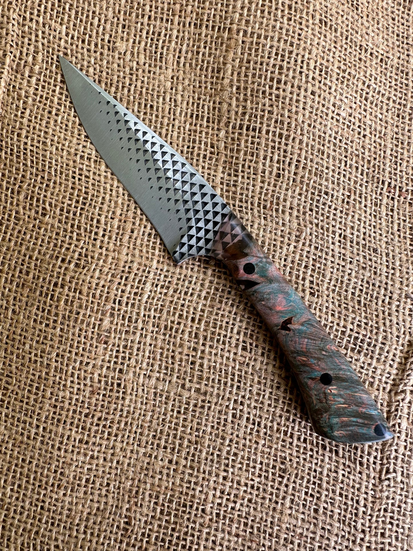 4" Rasp Bushcraft Knife