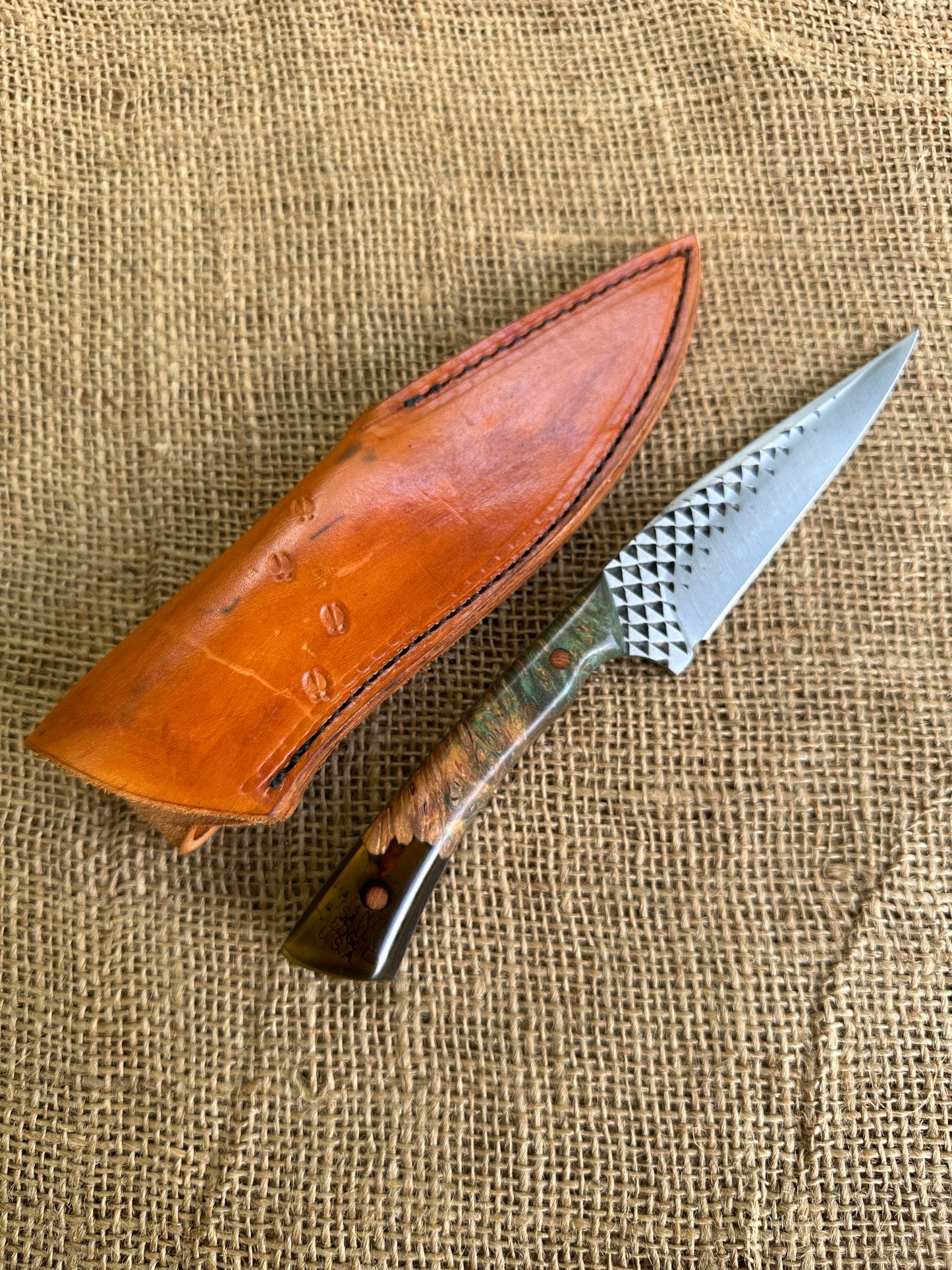 4" Rasp Bushcraft Knife