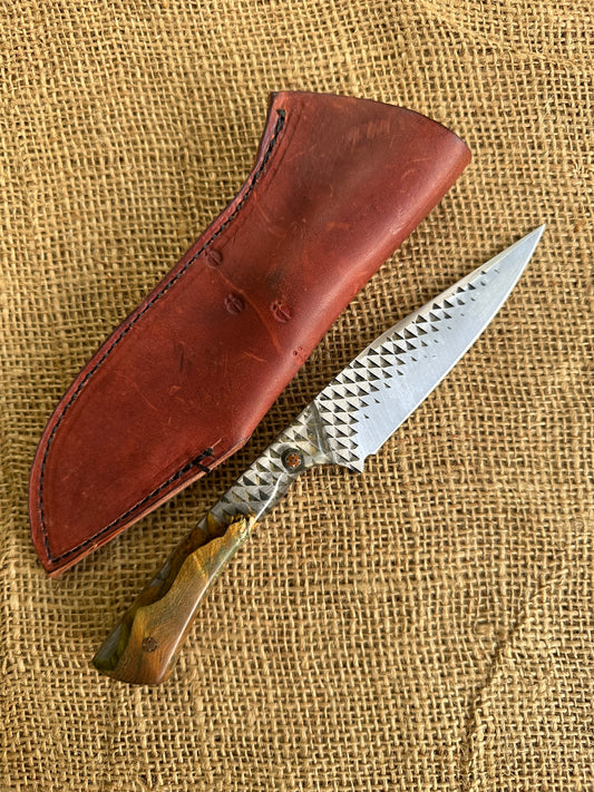 4" Rasp Bushcraft Knife